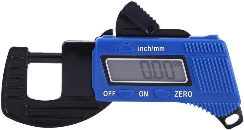 woobles Electronic Thickness Gauge,1pc Digital Micrometer Thickness Meter Thickness Tester Ranging 0-12mm - Image 1